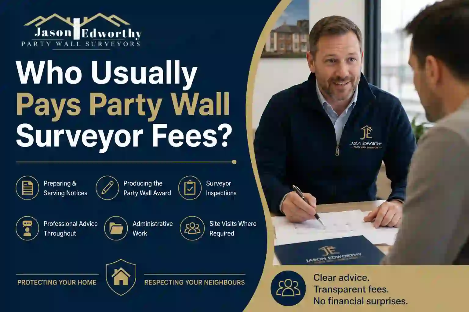 Who Usually Pays Party Wall Surveyor Fees South Yorkshire?